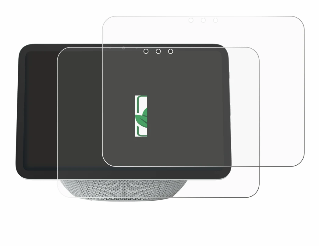 Immagine del dispositivo Amazon Echo Show 8 2025 (4a Gen.) con un'ampia varietà di protezioni per lo schermo.