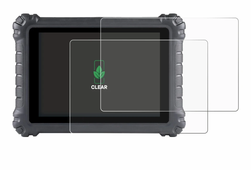 Immagine del dispositivo Autel MaxiSys MS906 Pro con un'ampia varietà di protezioni per lo schermo.