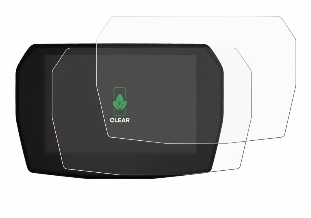 Immagine del dispositivo Ducati Panigale V2 2025 con un'ampia varietà di protezioni per lo schermo.