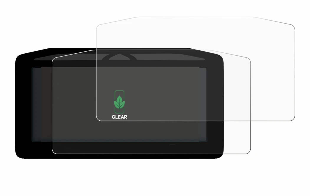 Immagine del dispositivo Ducati Panigale V4 2025 con un'ampia varietà di protezioni per lo schermo.