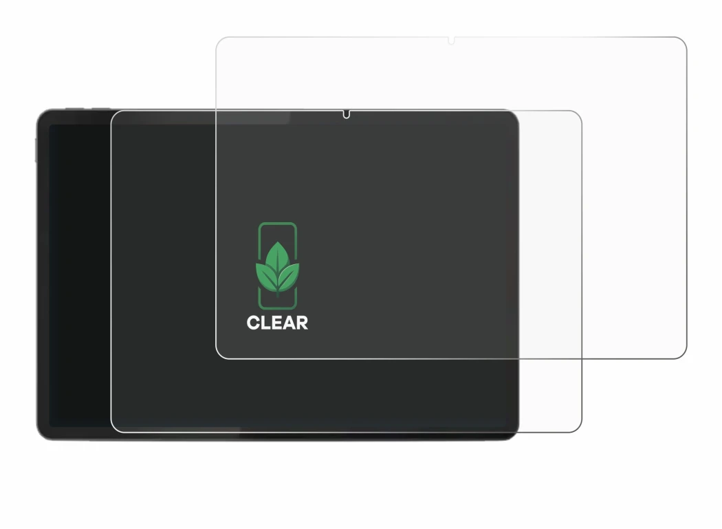 Immagine del dispositivo Lenovo Tab K11 (2a Gen.) con un'ampia varietà di protezioni per lo schermo.