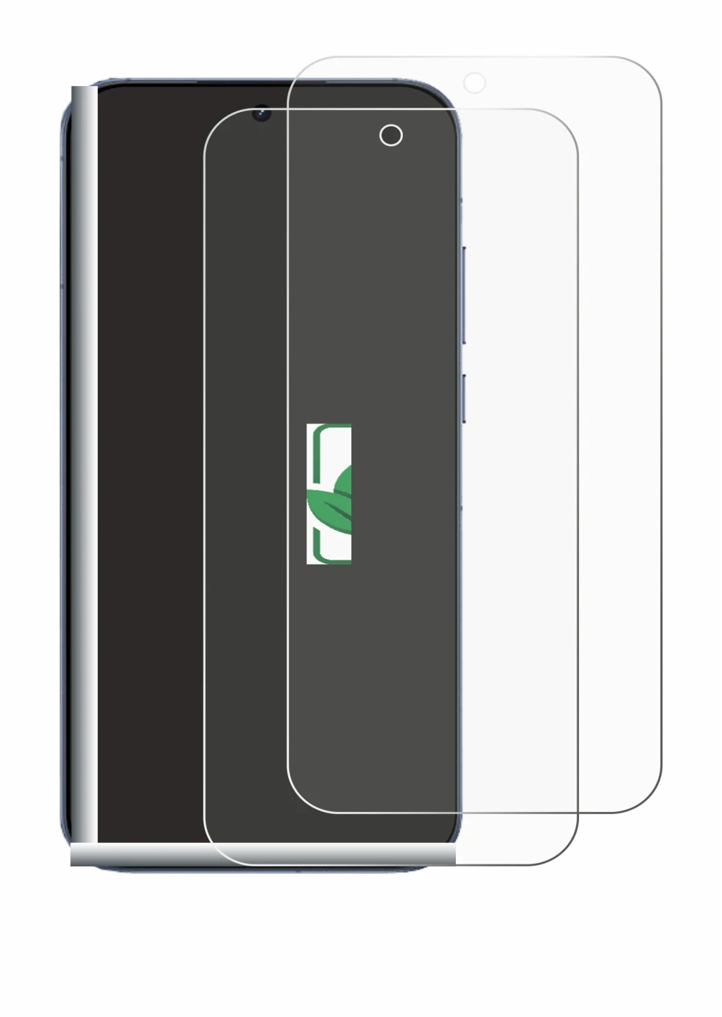 Immagine del dispositivo realme GT 8 Pro con un'ampia varietà di protezioni per lo schermo.