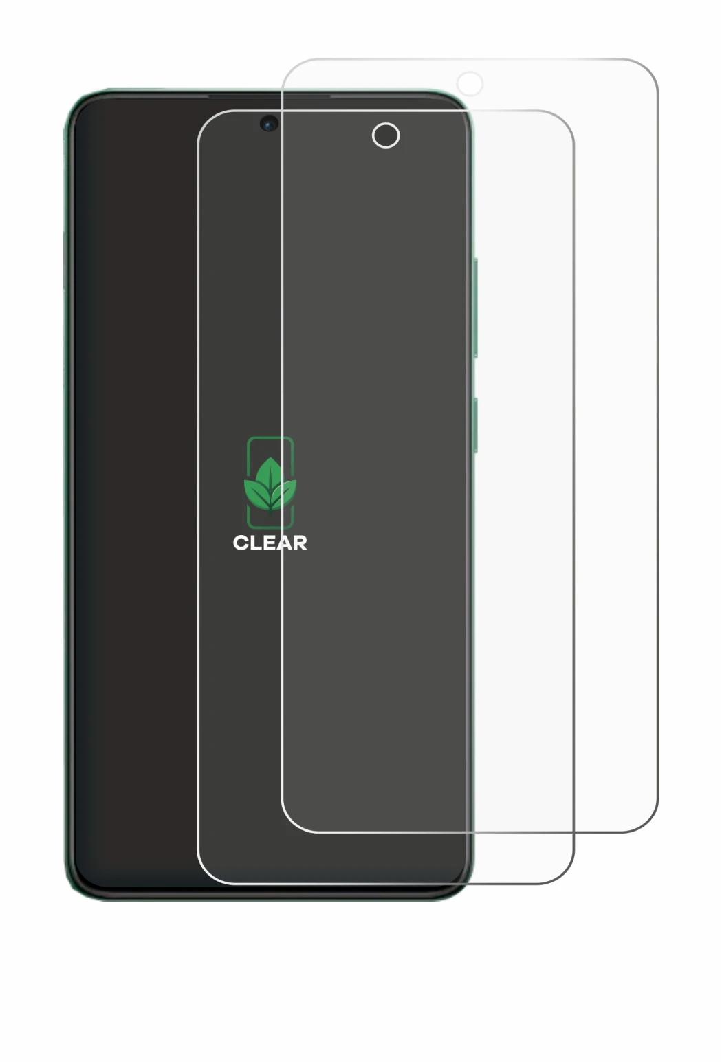 Immagine del dispositivo Oppo Reno 12 FS con un'ampia varietà di protezioni per lo schermo.