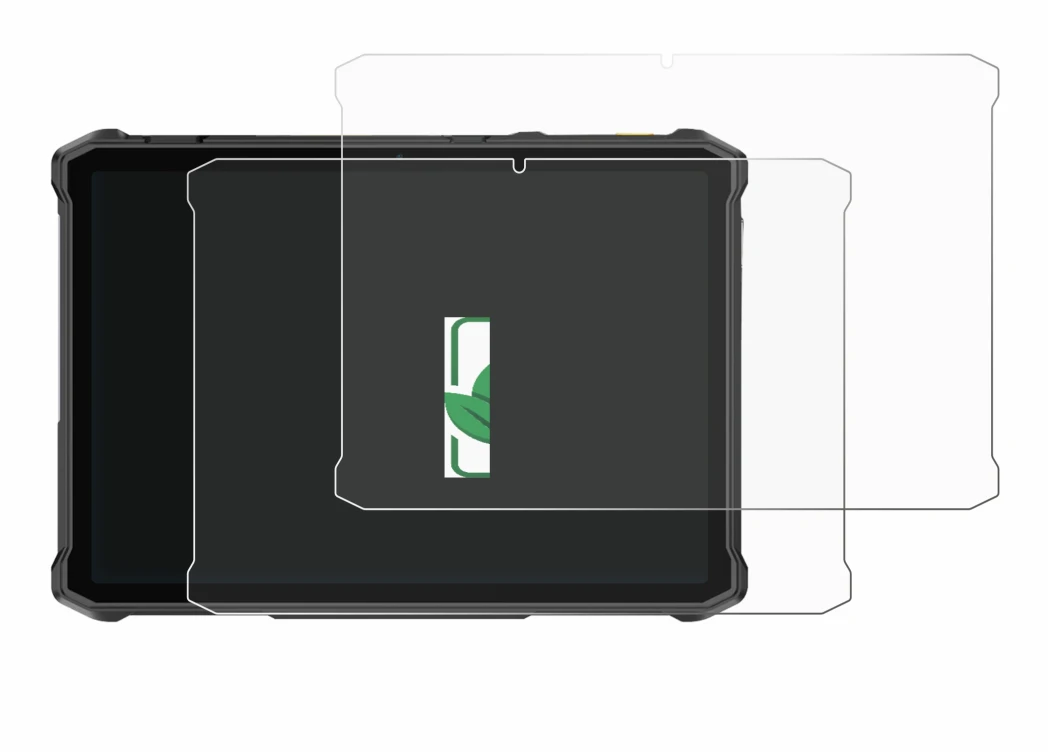 Immagine del dispositivo Ulefone Armor Pad 5 Ultra con un'ampia varietà di protezioni per lo schermo.