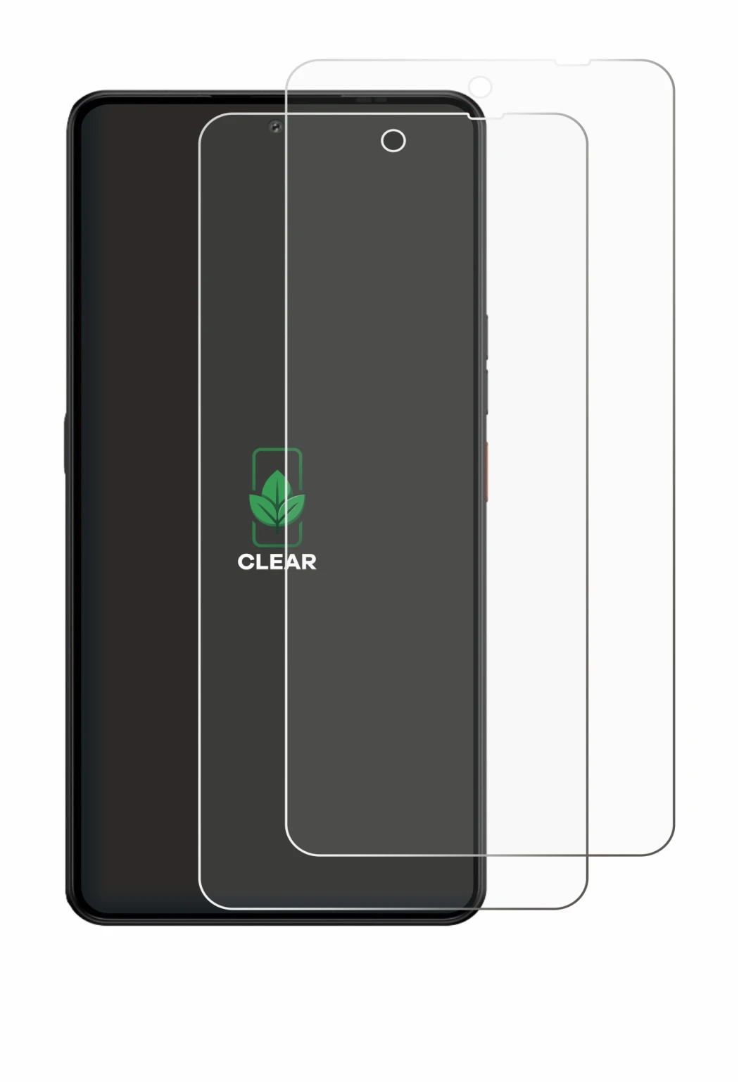 Immagine del dispositivo Gigaset GS6 Pro con un'ampia varietà di protezioni per lo schermo.
