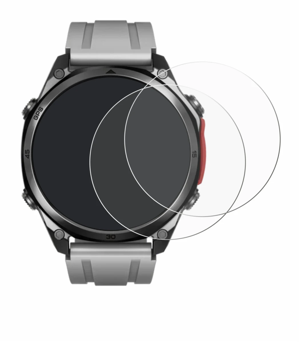 Immagine del dispositivo Doogee Anywise W1 Pro con un'ampia varietà di protezioni per lo schermo.