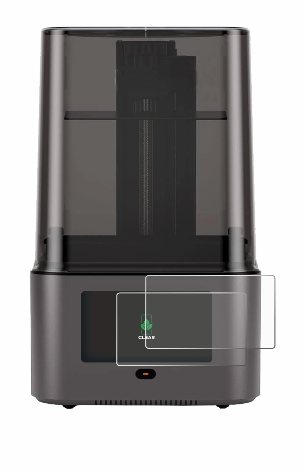 Immagine del dispositivo Anycubic Photon Mono 4 Ultra con un'ampia varietà di protezioni per lo schermo.