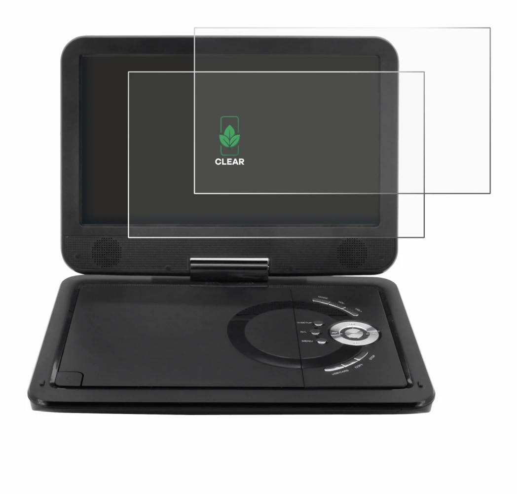Immagine del dispositivo Soundmaster PDB1910SW DVD Player con un'ampia varietà di protezioni per lo schermo.