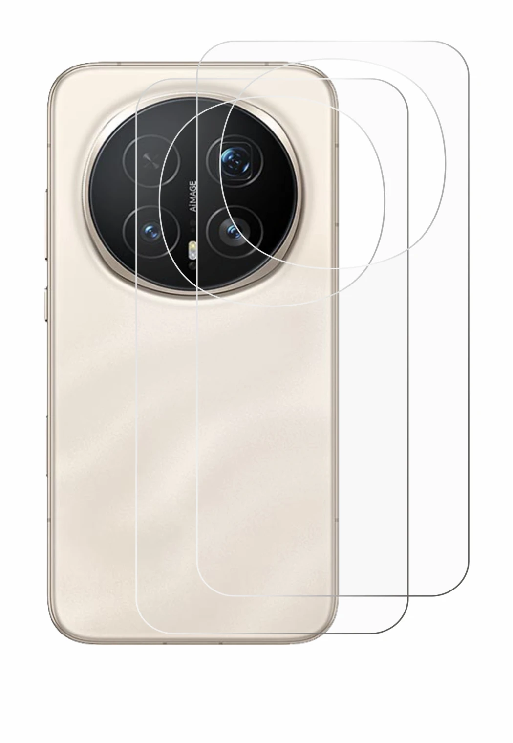 Immagine del dispositivo Honor Magic 8 Pro (Posteriore) con un'ampia varietà di protezioni per lo schermo.