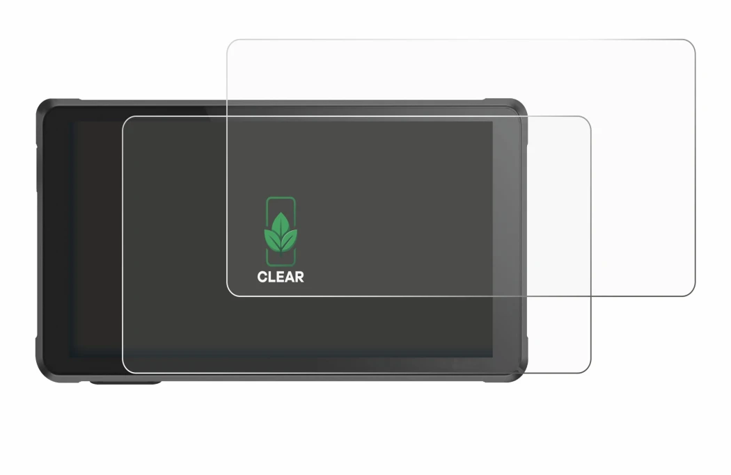 Immagine del dispositivo Interphone RideSync con un'ampia varietà di protezioni per lo schermo.