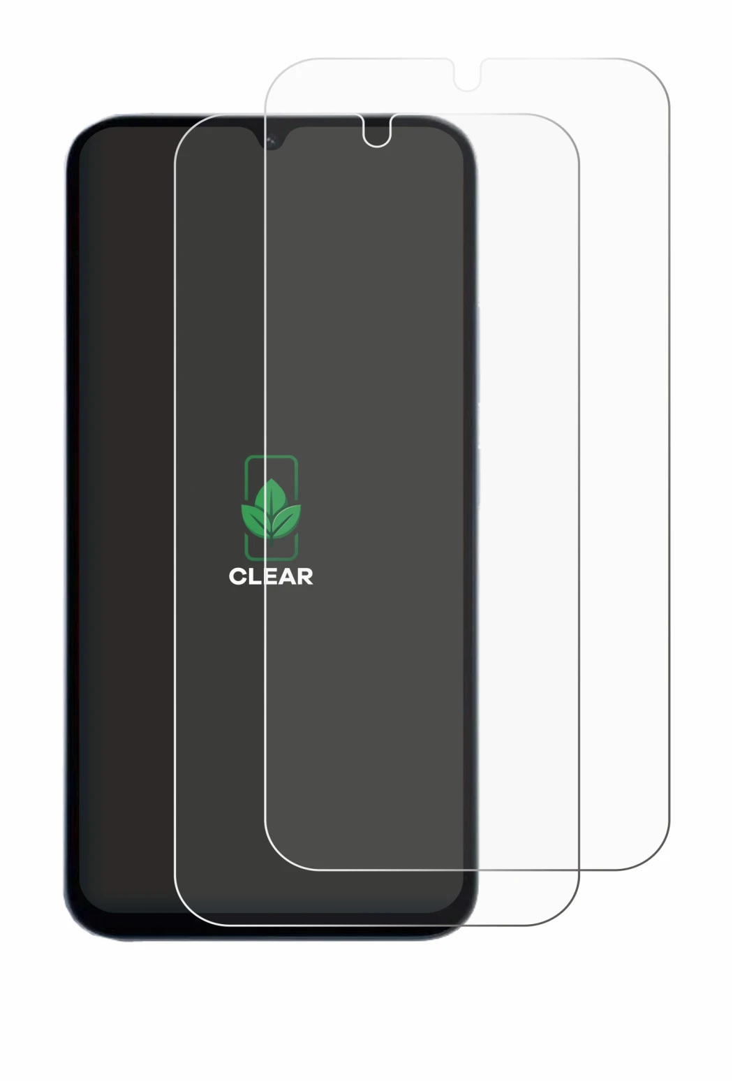 Immagine del dispositivo Xiaomi Redmi 15A 5G con un'ampia varietà di protezioni per lo schermo.