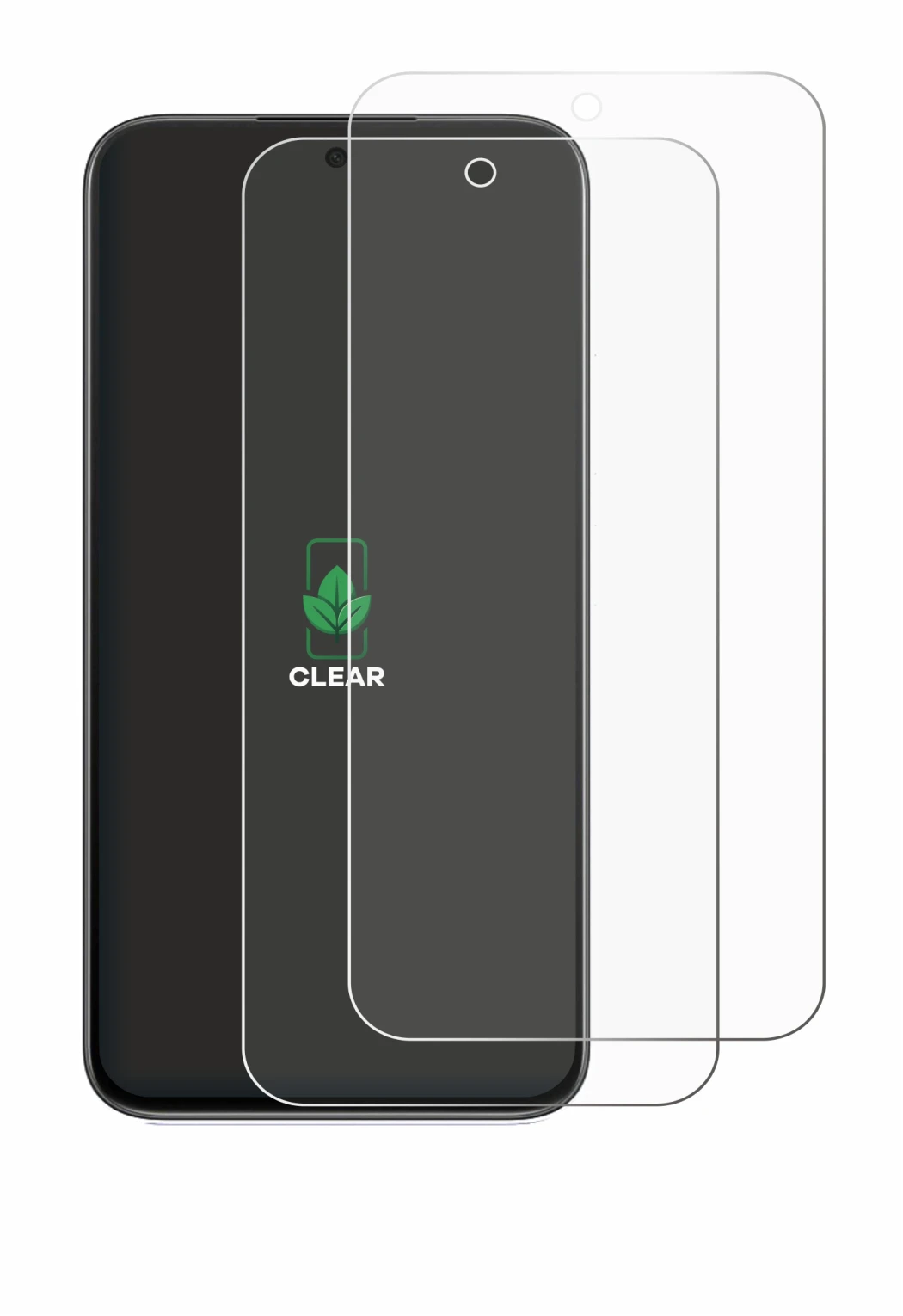 Immagine del dispositivo Oppo K14 con un'ampia varietà di protezioni per lo schermo.