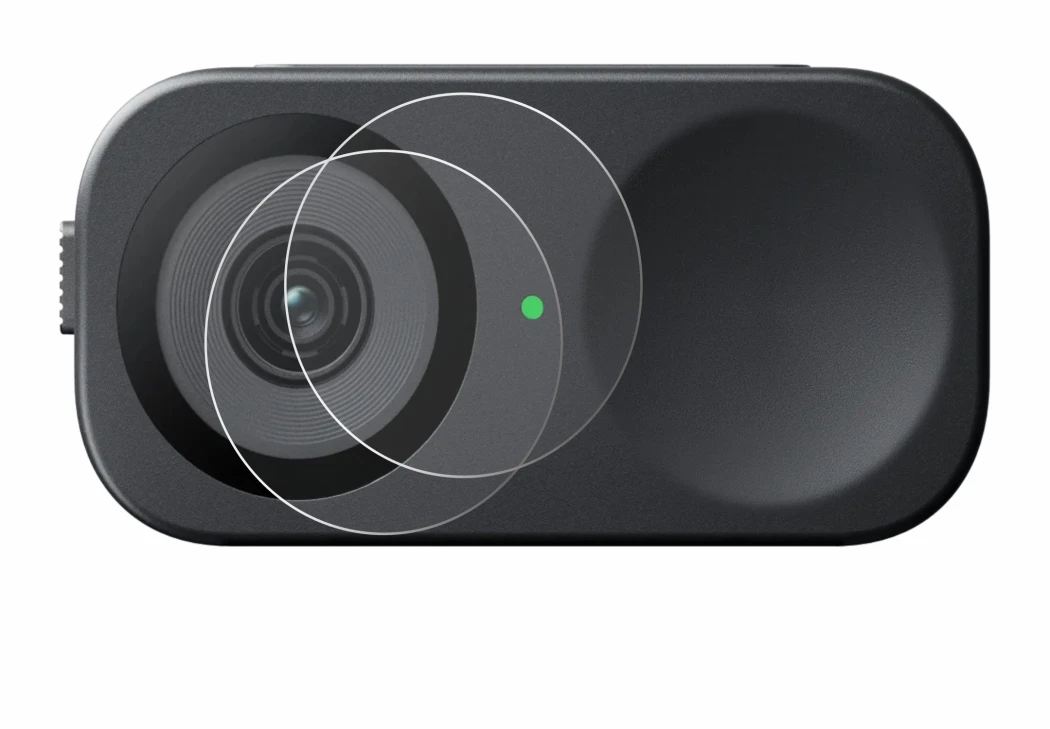Immagine del dispositivo Insta360 Link 2C (Lente) con un'ampia varietà di protezioni per lo schermo.