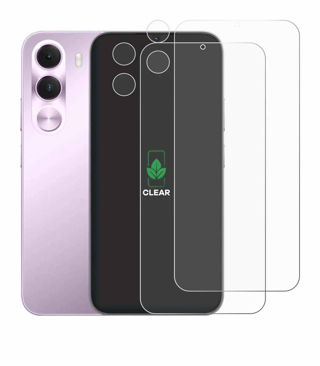 Immagine del dispositivo realme C100i (Fronte+Fotocamera) con un'ampia varietà di protezioni per lo schermo.