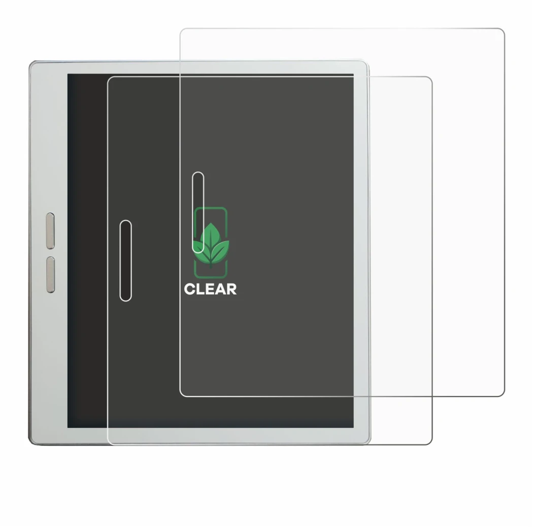 Immagine del dispositivo Bigme B7 Pro con un'ampia varietà di protezioni per lo schermo.