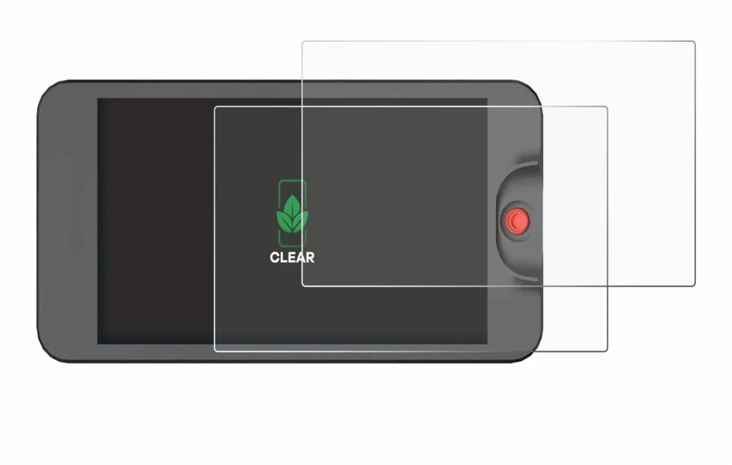 Immagine del dispositivo Osee T5 Plus con un'ampia varietà di protezioni per lo schermo.