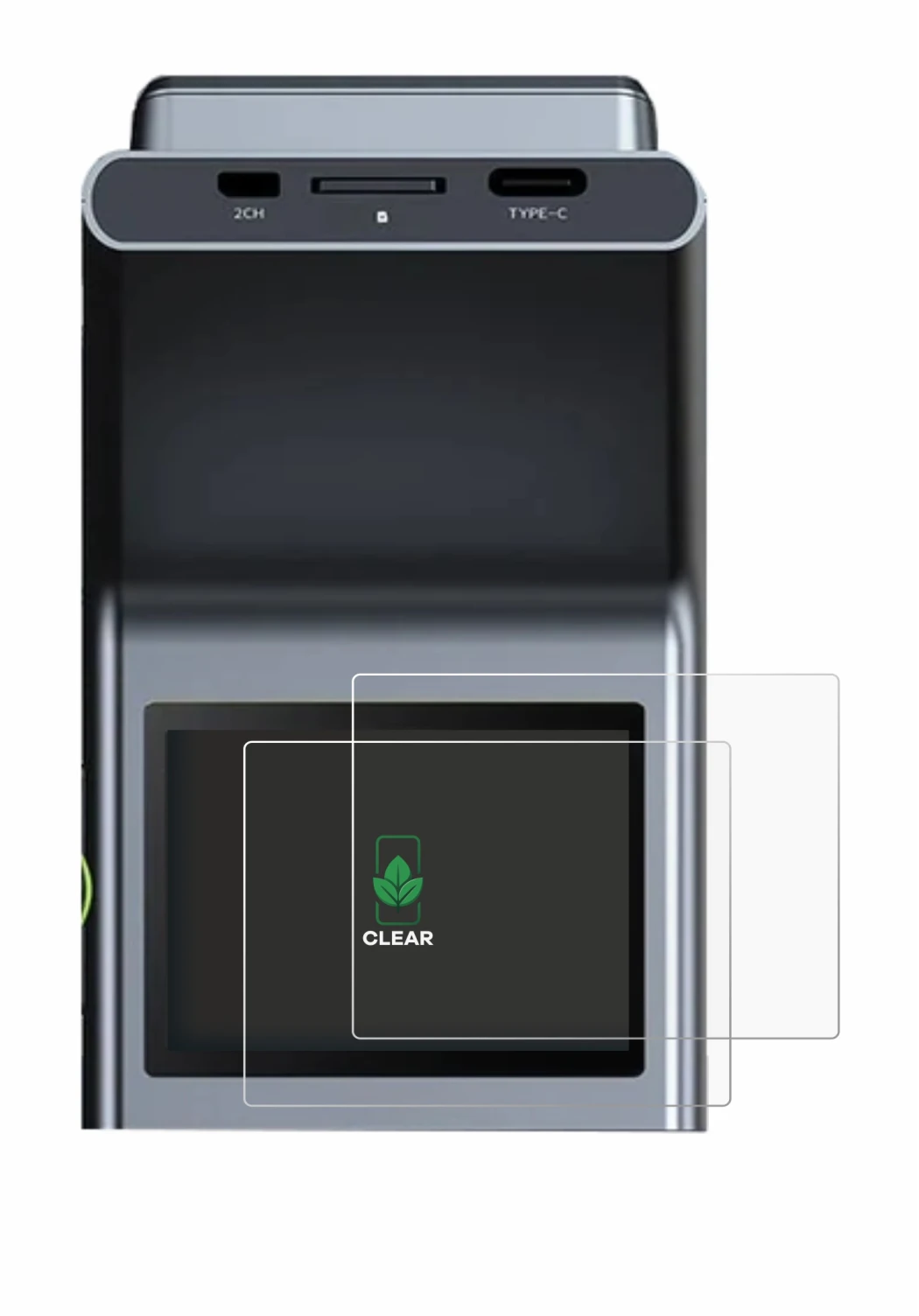 Immagine del dispositivo Botslab G300H Plus con un'ampia varietà di protezioni per lo schermo.