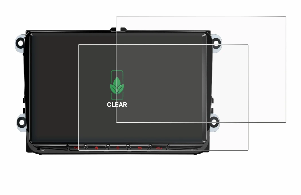 Immagine del dispositivo Xtrons ID90MTVL con un'ampia varietà di protezioni per lo schermo.