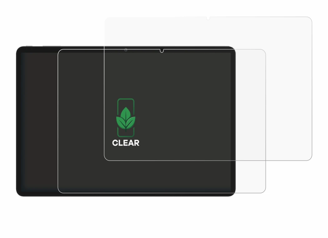 Immagine del dispositivo Teclast M50T con un'ampia varietà di protezioni per lo schermo.