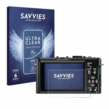 Parte frontale di una confezione del prodotto con il logo del marchio Savvies. Accanto è raffigurato il dispositivo Leica D-Lu