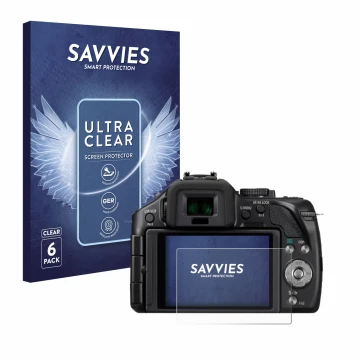 Parte frontale di una confezione del prodotto con il logo del marchio Savvies. Accanto è raffigurato il dispositivo Panasonic 