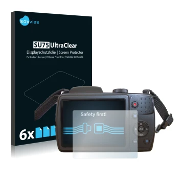 Parte frontale di una confezione del prodotto con il logo del marchio Savvies. Accanto è raffigurato il dispositivo MEDION Lif