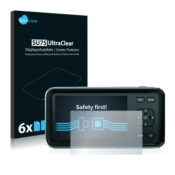 Parte frontale di una confezione del prodotto con il logo del marchio Savvies. Accanto è raffigurato il dispositivo Blackmagic