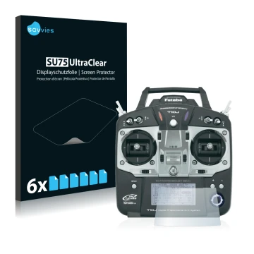 Parte frontale di una confezione del prodotto con il logo del marchio Savvies. Accanto è raffigurato il dispositivo Robbe Futa