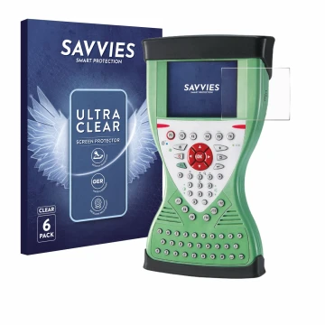 Parte frontale di una confezione del prodotto con il logo del marchio Savvies. Accanto è raffigurato il dispositivo Leica Viva