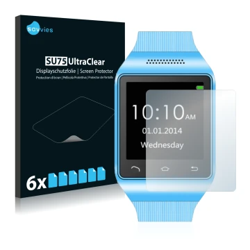 Parte frontale di una confezione del prodotto con il logo del marchio Savvies. Accanto è raffigurato il dispositivo ZGPAX S18 