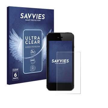 Parte frontale di una confezione del prodotto con il logo del marchio Savvies. Accanto è raffigurato il dispositivo con la rel