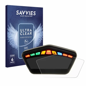 Parte frontale di una confezione del prodotto con il logo del marchio Savvies. Accanto è raffigurato il dispositivo Ducati Hyp