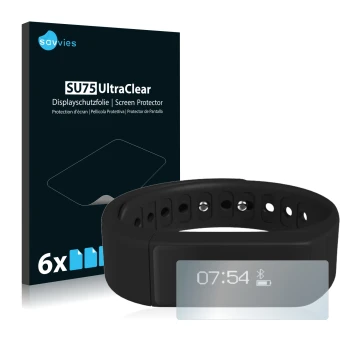 Parte frontale di una confezione del prodotto con il logo del marchio Savvies. Accanto è raffigurato il dispositivo Roguci I5 