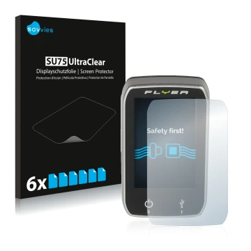 Parte frontale di una confezione del prodotto con il logo del marchio Savvies. Accanto è raffigurato il dispositivo Panasonic 