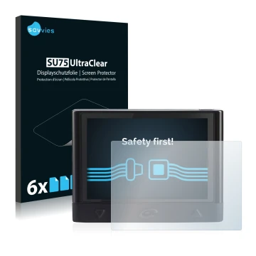 Parte frontale di una confezione del prodotto con il logo del marchio Savvies. Accanto è raffigurato il dispositivo Coyote Min