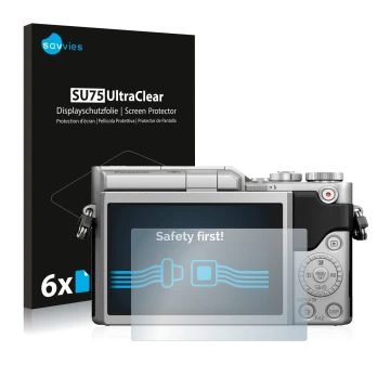 Parte frontale di una confezione del prodotto con il logo del marchio Savvies. Accanto è raffigurato il dispositivo Panasonic 