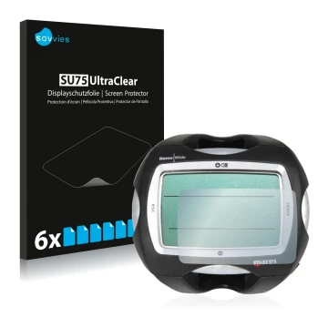 Parte frontale di una confezione del prodotto con il logo del marchio Savvies. Accanto è raffigurato il dispositivo Mares Nemo