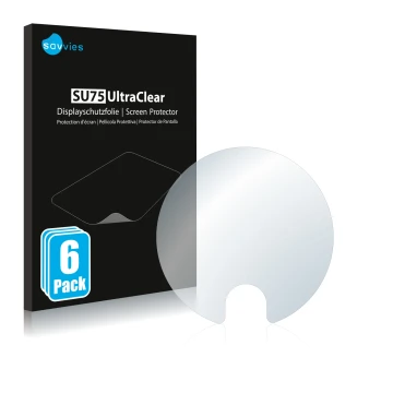 Parte frontale di una confezione del prodotto con il logo del marchio Savvies. Accanto è raffigurato il dispositivo Dyson V11 