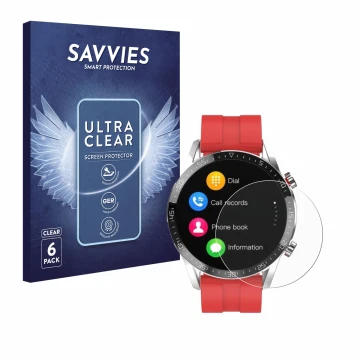 Parte frontale di una confezione del prodotto con il logo del marchio Savvies. Accanto è raffigurato il dispositivo Gentleman 