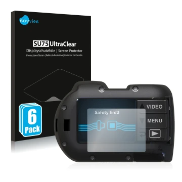 Parte frontale di una confezione del prodotto con il logo del marchio Savvies. Accanto è raffigurato il dispositivo SeaLife Mi