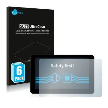 Parte frontale di una confezione del prodotto con il logo del marchio Savvies. Accanto è raffigurato il dispositivo Zontes 310