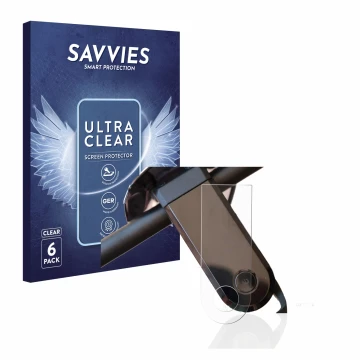 Parte frontale di una confezione del prodotto con il logo del marchio Savvies. Accanto è raffigurato il dispositivo NIU KQi3 S
