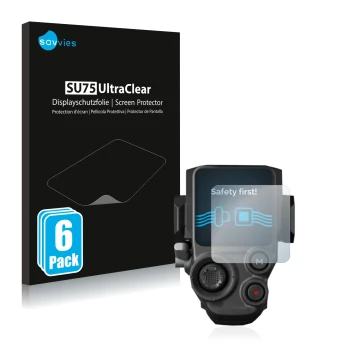 Parte frontale di una confezione del prodotto con il logo del marchio Savvies. Accanto è raffigurato il dispositivo DJI RS 3 c