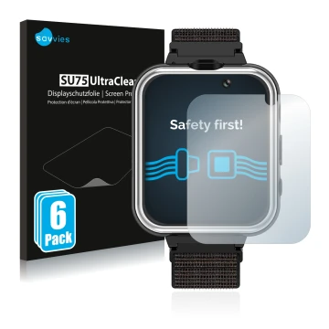 Parte frontale di una confezione del prodotto con il logo del marchio Savvies. Accanto è raffigurato il dispositivo Pthtechus 