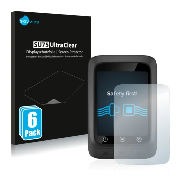 Parte frontale di una confezione del prodotto con il logo del marchio Savvies. Accanto è raffigurato il dispositivo CooSpo BC1