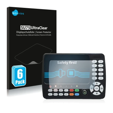 Parte frontale di una confezione del prodotto con il logo del marchio Savvies. Accanto è raffigurato il dispositivo Satlink ST