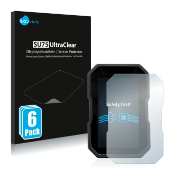 Parte frontale di una confezione del prodotto con il logo del marchio Savvies. Accanto è raffigurato il dispositivo Ducati Des