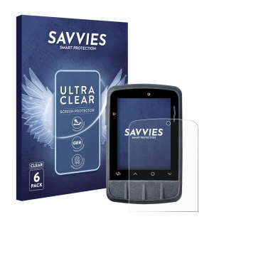 Parte frontale di una confezione del prodotto con il logo del marchio Savvies. Accanto è raffigurato il dispositivo Giant Dash