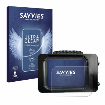 Parte frontale di una confezione del prodotto con il logo del marchio Savvies. Accanto è raffigurato il dispositivo Divesoft F