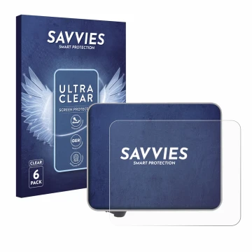 Parte frontale di una confezione del prodotto con il logo del marchio Savvies. Accanto è raffigurato il dispositivo Bambu Lab 